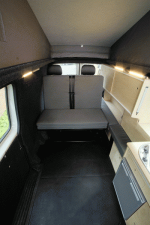 CamperfiXX slaapbank goedgekeurd RDW