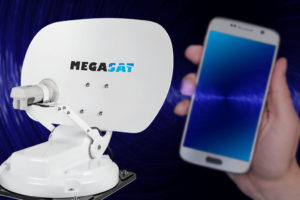 Megasat satellietontvangers ook via smartphone en tablet te bedienen