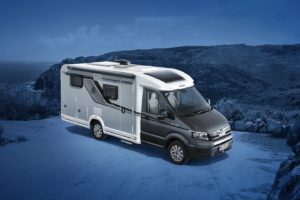 Knaus Van TI 640 MEG Vansation: extra compacte, compleet uitgeruste halfintegraal camper